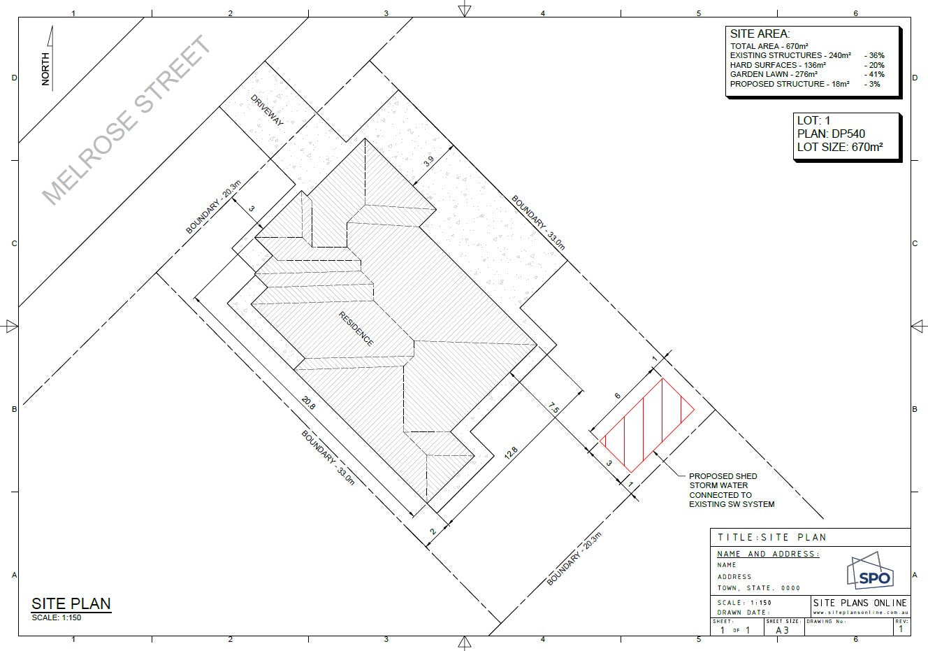 Basic Site Plan